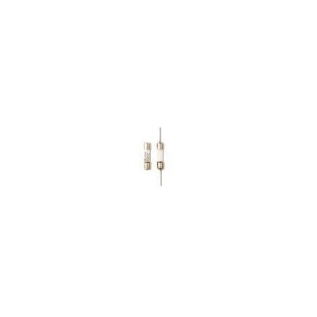Eaton Bussmann Glass Fuse, GMD Series, Time-Delay, 315mA, 250V AC, Non-Indicating, 35A at 250V AC, 10kA at 125V AC BK/GMD-315-R